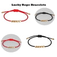 thumbnail image 4 of PONPRNGY Tibetan Copper Bead Rope Bracelet & Bangles Unisex Wax Thread, 4 of 4