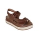 thumbnail image 1 of Sandalias con plataforma Hand made en Piel – Café, 1 of 3