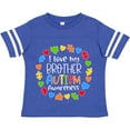 thumbnail image 3 of Inktastic I Love My Brother Autism Awareness Boys or Girls Toddler T-Shirt, 3 of 5