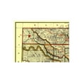 thumbnail image 3 of Historic State Map - Indian Territory Texas Oklahoma - Oberly 1889 - 30.63 x 23 - Vintage Wall Art, 3 of 5
