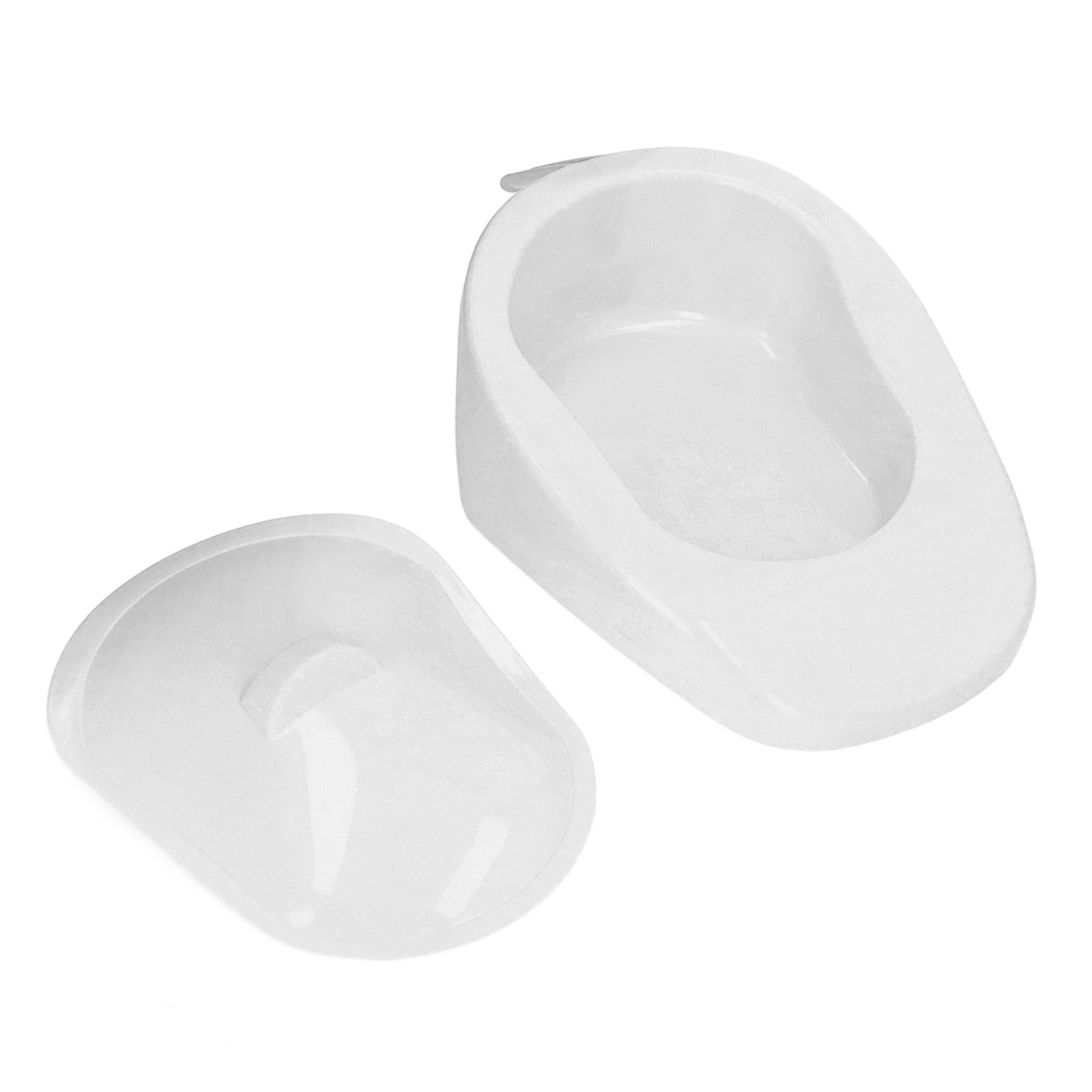PP Bedpan, Ergonomic Patient Bedpan For Home Bedroom For Pregnant Woman White