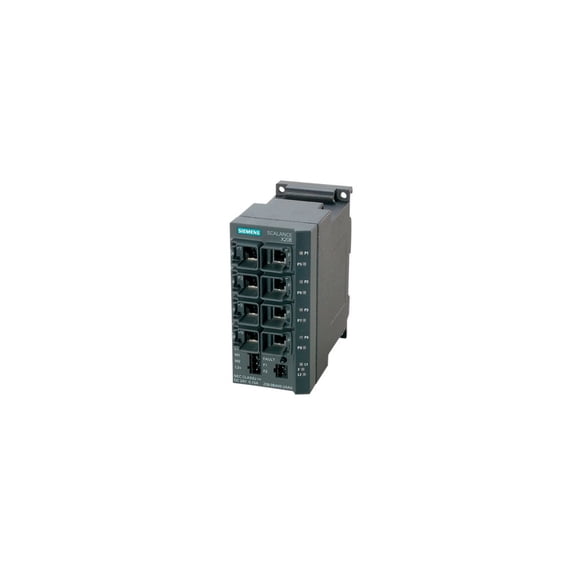 Restored Siemens 6GK5208-0BA10-2AA3 SIMATIC NET Industrial Ethernet Switch, 8-Port Managed, 10/100/1000 Mbps (Refurbished)
