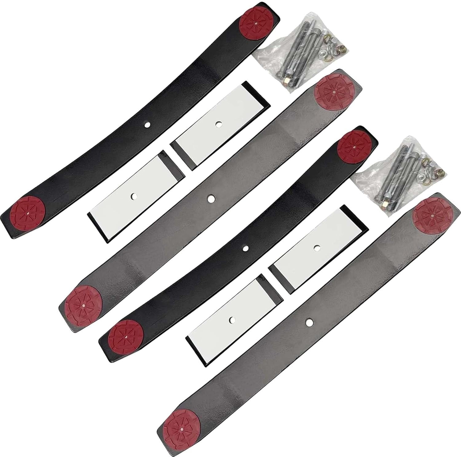 Front 1.5"-2" Rear 1.5"-2" Add A Leaf Lift Kit for 1987-1995 Jeep Wrangler YJ, Leaf Spring Leaf Pack Suspension Leveling Lift Kit