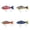 Multicolor1, variant on 4 Inch Multi Jointed Hard Swimbait Slow Sinking with Realistic S Shaped Swimming Action Gravity Transfer System Treble Hooks for Bass Trout Pike Crappie Walleye Bluegill Salmon