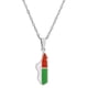 thumbnail image 1 of Minnieouse Collar de mapa de Madagascar de primera calidad de acero, bandera nacional única, collares con colgante de bandera de mapa de Ropa, zapatos y accesorios Miscelánea Plata, 1 of 6