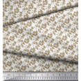 thumbnail image 3 of Soimoi Georgette Viscose Fabric Swirl Abstract Print Fabric by the Yard 42 Inch Wide, 3 of 3