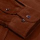 thumbnail image 3 of Blusa y camisa de manga larga con cuello vuelto para hombre, color liso, informal, a la moda, con bolsillos, manga larga, botones, cárdigan, sudadera con capucha, blusa de poliéster para hombre, 3 of 4