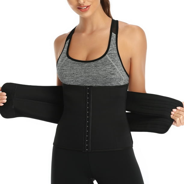 Ilfioreemio - Women's Waist Trainer Weight Loss Corset Trimmer Belt Waist Cincher Body Shaper