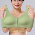 thumbnail image 2 of Bixock Plus Size Bra for Women Push Up Bra Wireless Bra Floral Lace Thin Side Coverage Abjustable Straps Women Under Wear, 2 of 2
