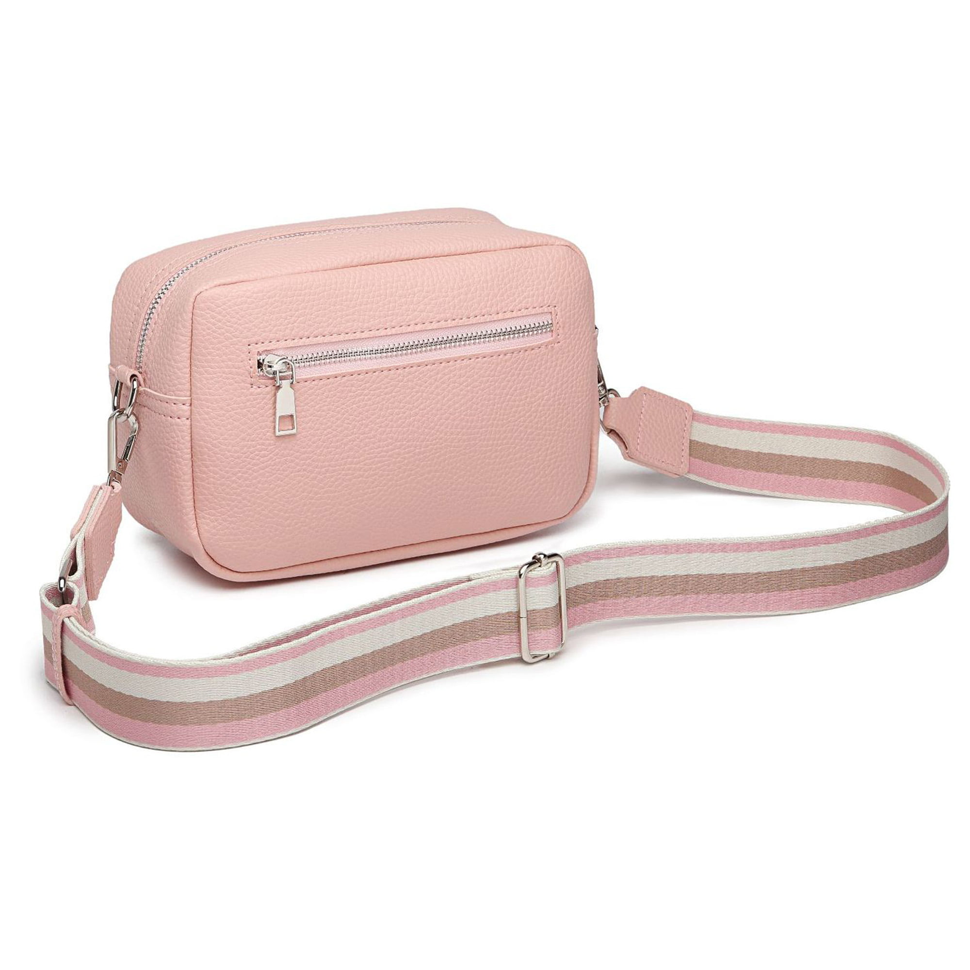 Women Bag Handbag Square Messenger Wide Strap Crossbody Outdoor Female Pink  Blue