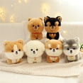 thumbnail image 2 of 7 Inch Puppy Plush Toy, Shiba Inu Husky Pomeranian Stuffed Animal Soft Dog Dolls for Home Decor Pet Lovers Gift, 2 of 8