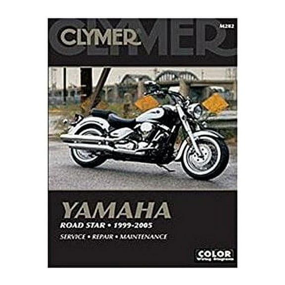 Clymer Repair/Service Manual '99-07 Roadstar XV1600/XV1700 (M282-2)