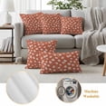 thumbnail image 6 of Fall Maple Leaf Outdoor Waterproof Pillow Covers, Vintage Red Orange Beige Autumn Leaves Decorative Square Throw Pillowcase Sofa Cushion Sham for Patio/Couch/Chair, 20"x20" 2 Pack, 6 of 8