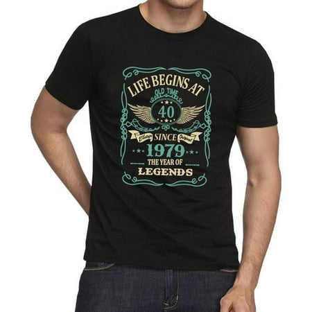 Yves 40th Birthday Gift Shirt  Vintage Aged to Perfection (Best 40th Birthday Gifts)