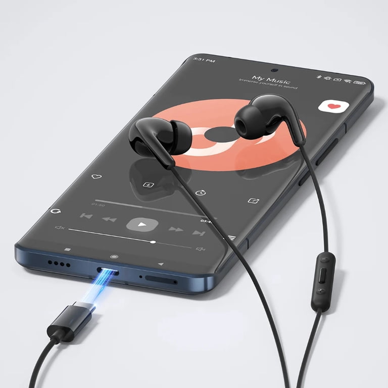 Xiaomi Type-C Wired Earphones with Noise Cancellation For Calls