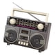 thumbnail image 5 of Radio portátil AM SW de 3 bandas con soporte para tarjeta TF y USB para casa, oficina y exteriores. Gris, 5 of 9