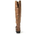 thumbnail image 6 of GLOBALWIN Women's Over-The-Knee Boots Brown Thigh High Boots 9.5M, 6 of 8