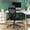Black with headrest, variant on XunKA Ergonomic Swivel Task Chair High Back Home Desk Chair Computer Office Chair Mesh Rolling Work Chairs with Flip Up Arms Height Adjustable Swivel Wheels for Adult