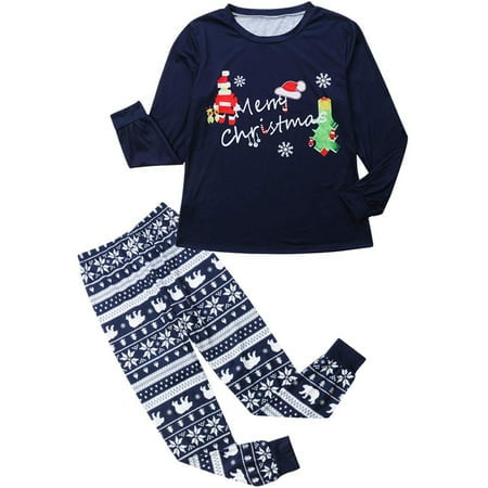 

Viworld Family Matching Christmas Pajamas Set Women Men Baby Kids Sleepwear