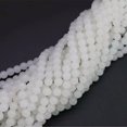 thumbnail image 2 of U8MO Bulk Glass Beads Lava White Black 8mm Round Wholesale Jewelry Supplies 600pcs, 2 of 2