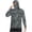Dark Gray, variant on Mens Sun Shirt Quick Dry Long Sleeve T Shirts with Face Mask Comfy Breathable Hoodie Camouflage Printed Hiking Outdoor Working Shirts Spring Clothes Dark Gray XL