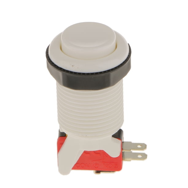 1 pieza de Botón Multicade para Màquina de Juegos electrónicos para Blanco