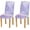 Purple Marble Texture, variant on Purple Marble Texture Dining Room Chair Covers Set of 4,Stretchable Removable Washable Spandex Kitchen Chair Protector Slipcovers for Restaurant,Hotel,Ceremony,Christmas Decoration