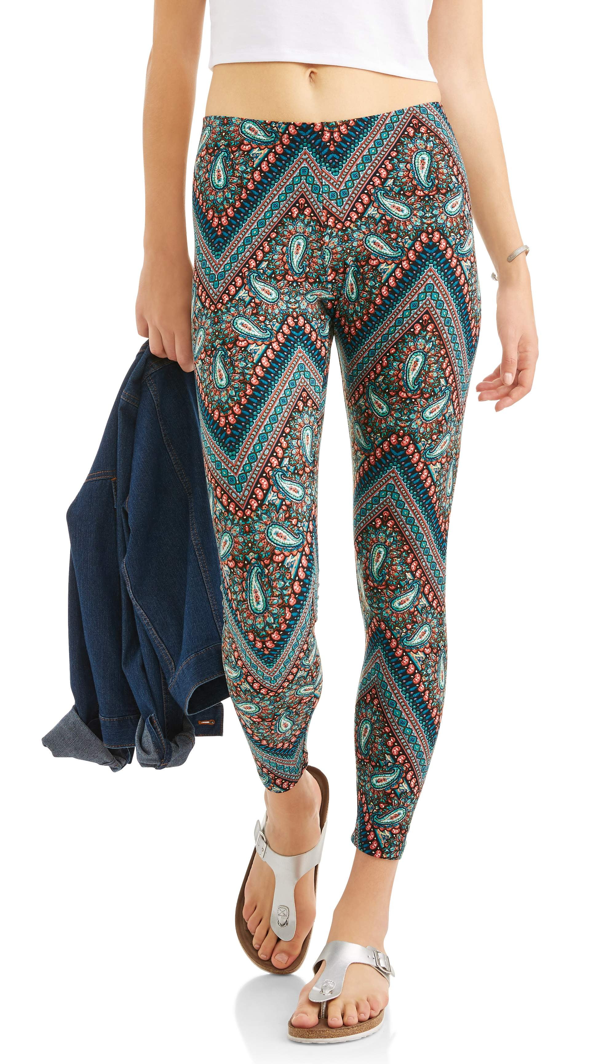 No Comment Juniors' Yummy Printed Leggings