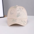 thumbnail image 4 of Women's Baseball Cap Shiny Sequins Adjustable Breathable Casual Sports Baseball Cap Trucker Hats Women Green, 4 of 5