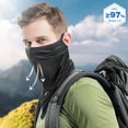 thumbnail image 3 of Pañuelo Diadema Con Bucles Para Las Orejas Cubierta De Media Cara Bufanda Al Aire Libre A Prueba De Viento Protección Contra El Polvo Polaina Para El Cuello Para Motocicleta Ciclismo Yuarrent HA035566-00, 3 of 6