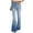 A, variant on Fashion Casual Womens Flare Jeans High Waisted Slim Fit Micro Flare Pants Trendy Bell Bottom Jeans for Women Stretchy Bootcut Denim Trousers