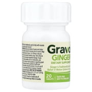 Gravol Ginger, 20 Coated Tablets