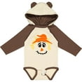 thumbnail image 3 of Inktastic Halloween Scarecrow Male Face Boys or Girls Long Sleeve Baby Bodysuit, 3 of 5