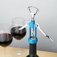 thumbnail image 4 of True Soar Winged Corkscrew, Wine Opener for Holiday, Birthday Party, Blue, 4 of 5