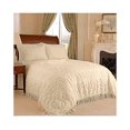 thumbnail image 2 of Beatrice Home Fashions Medallion Chenille, Twin, Ivory, 2 of 3