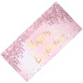 thumbnail image 5 of Birthday Party Backdrop Banner Happy Birthday Hanging Decor Rose Gold 180x90cm Background Decor 1Pack, 5 of 5