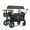 Gray, variant on LINLUX Stroller Wagon for 2 Kid, Outdoor Toddler 2 Seat Wagon Stroller w/Push Bar, 42 Pounds, Gray