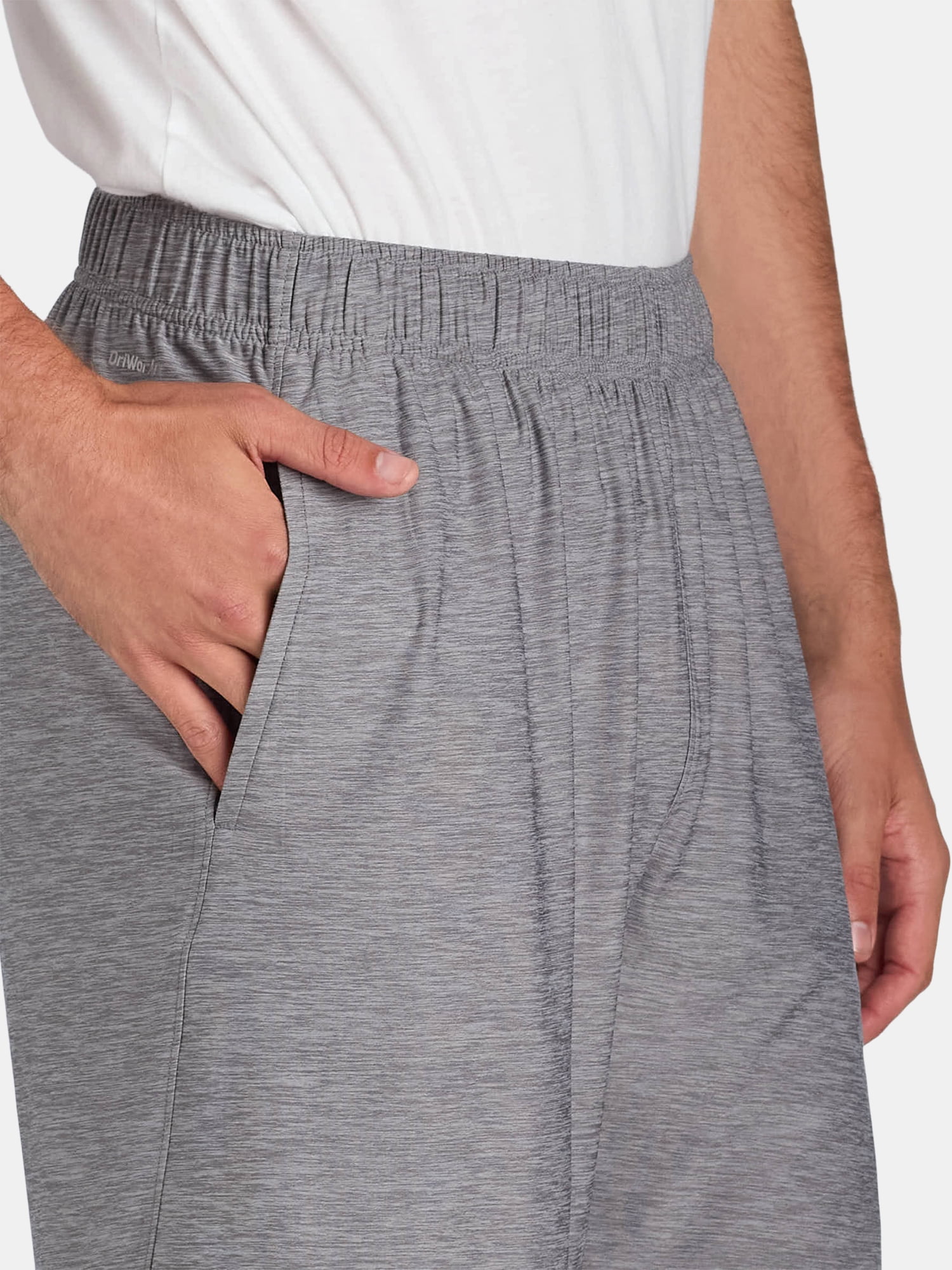 Athletic Works Men's & Big Men’s Jersey Knit Shorts, 9" Inseam, Sizes XS-5XL