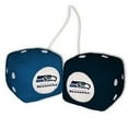 thumbnail image 2 of Fremont Die NFL Seattle Seahawks 3" Fuzzy Dice, 3", Team Colors, 2 of 3