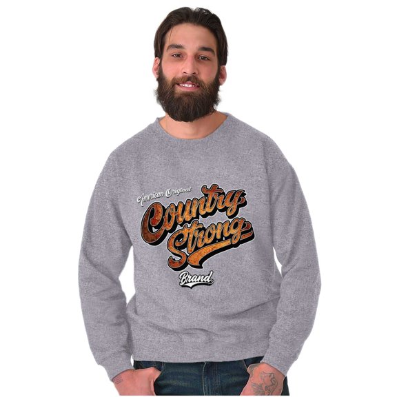 Classic Southern American Cowboy Sweatshirt for Men or Women Brisco Brands S