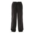 thumbnail image 5 of No Boundaries Mid Rise Parachute Cargo Pants, 28" Inseam, Women's and Women's Plus, 5 of 5