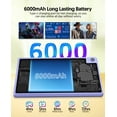 thumbnail image 6 of FITIFUN Android 14 Tablet 10 inch Tablets, 4GB RAM 32GB ROM 1TB Expand, Quad-core, HD Display, WiFi, Dual Camera,Purple, 6 of 8