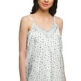 thumbnail image 4 of Moomaya WoMen's Printed V-Neck Sleepwear Cotton Spaghetti Strap Nightdress, 4 of 6