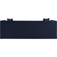 thumbnail image 5 of Meridian Furniture Everett Navy Chenille Fabric Upholstered Sofa, 5 of 15