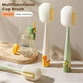 thumbnail image 2 of 5-in-1 Multifunctional Bottle Cleaning Brush Set, Long Handle Straw & Lid Cleaner for Water Bottles, Travel Mugs, Baby Bottles & Kitchen Use, Dishwasher Safe, 2 of 7