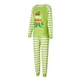 thumbnail image 3 of DuAnyozu Christmas Santa Hat Pattern Family Matching Pajamas,2-piece,Unisex,Sizes Baby-Kids-Adult, 3 of 9