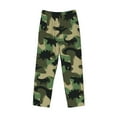 thumbnail image 4 of Daiia Camouflage Dinosaur Men's Sleep Pant with Pockets and Drawstring,Pajama Pants-Small, 4 of 9
