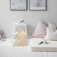 thumbnail image 4 of Drawstring Laundry Bag Large Laundry Bag Canvas Dirty Clothes Bag Hotel Organizer, 4 of 4
