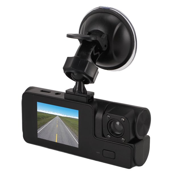 Camina De Tablero De 3 Canales, Cámara Delantera Del Interior De La Parte Trasera Wifi 1080p De 2.0 Pulgadas De Bucle De Pantalla Para El Automóvil