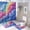Rainbows and Clouds 1, variant on Bathroom Sets with Shower Curtain and Rugs, Snowflake Winter Pattern Printed on Bathroom Shower Curtain Sets with Rugs, Perfect for Bathroom Hotel Dorm Spa Home, 72 x 72 inches